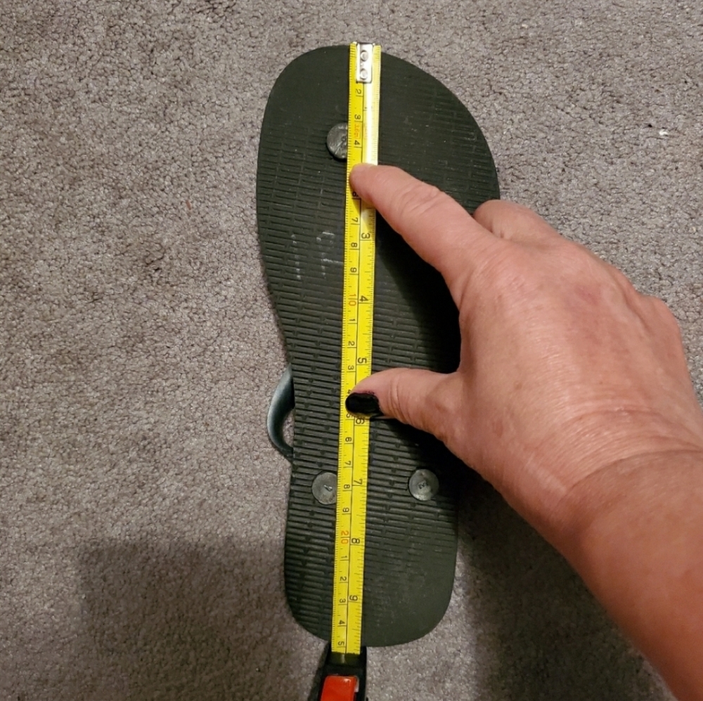 Havaianas Polka Dot Purple/Gray Flip Flops - Picture 8 of 8